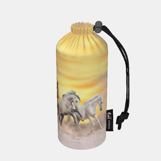 Flaschenbeutel - Wildpferde 0,6l